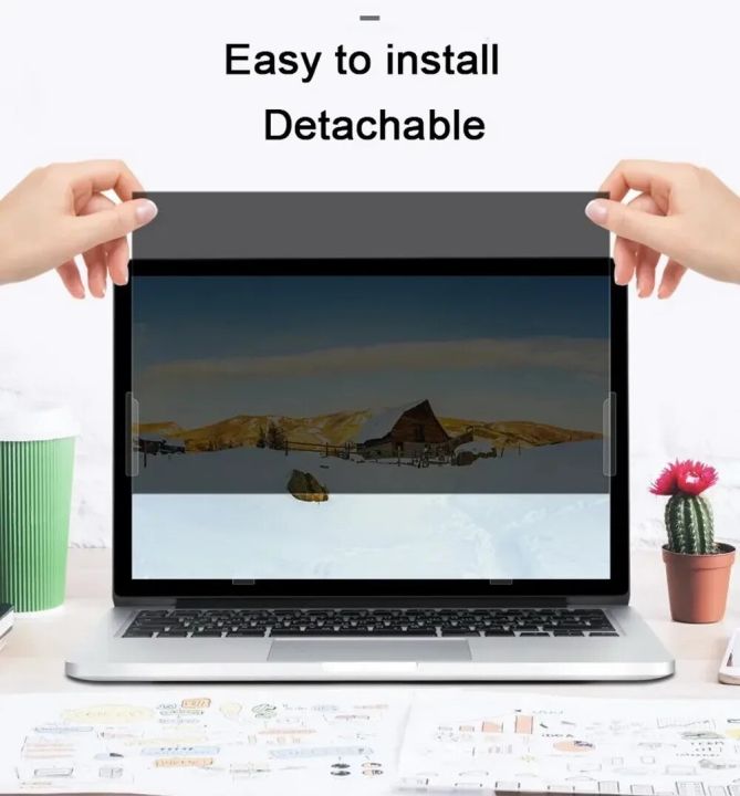 15.6%20privacy%20filter%20tablet%20monitor%20screen%20guard%20protector%20Fit%20Xiaomi%20Lenovo%20Dell%20HP%20mi%20huawei%20hasee%20LG%20-%20Image%205