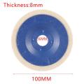 3PCS/pack 100mm Wool Polishing Wheel Buffing Pads. 