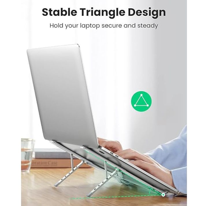 UGREEN%20Aluminum%20Laptop%20Stand%20Riser,%20Multiangle,%20Adjustable,%20Foldable%20&%20Ergonomic%20Design%20-%20Image%202