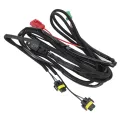 LED Fog Light On Off Switch Relay Kit H11 Fog Lamp Indicator Switch Secure Connection Plug and Play DC12V 0-240W Enhanced Usability for Qashqai J10. 