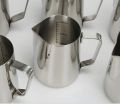 Coffee Milk Frothing Jug Latte Art Milk Frother Pitcher Stainless Steel Measurement Jug Espresso Barista Tool Coffee Accessories. 