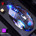 VAORLO 2.4G Wireless Gaming Mouse 1600 DPI LED Rechargeable Adjustable Gamer Silent mouse Mute Gamer Mouse Game Mice For PC Laptop. 