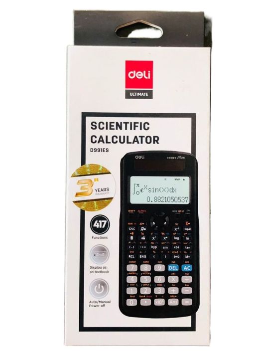 D-991ES Scientific Calculator | Deli Ultimate