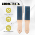 File Card Brush Steel Card File Brush Cleaner Remove Chip Metal Bits Cleaning 8.26 Inch Length, 2 Pieces. 