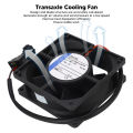 Drive Axle Cooling Fan Enough Wind Pressure 5.3W Transaxle Cooling Fan Simple Installation Versatile for Lawn Mower Controller. 