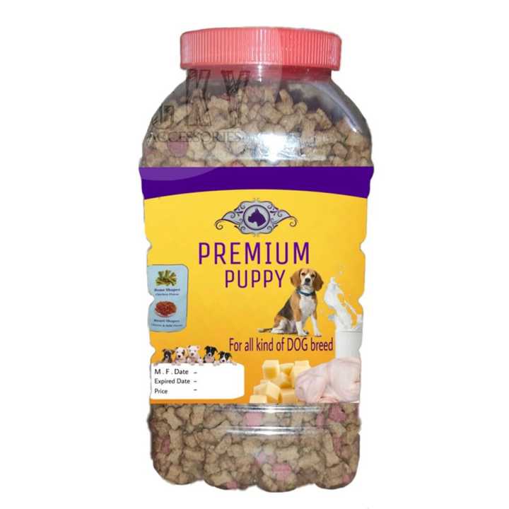 Premium dog food , Refill bottle ,1 kg , Puppy dog food ,Dry Dog food