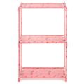Migeet 3-Shelf Bookcase Book Shelves Bookshelf Storage Bin Books Display Shelving Unit Organizer. 