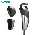 VGR 121 Professional Beard Hair Trimmer Electric Clipper Shaving Saloon Barber Salon Razor Main AC Power Supply Cut Wire Machine Man Beard Fading Blending Set. 