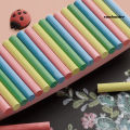 SL-OF 12 Sticks Dustless Drawing Painting Art Colorful Chalk School Office Supplies. 