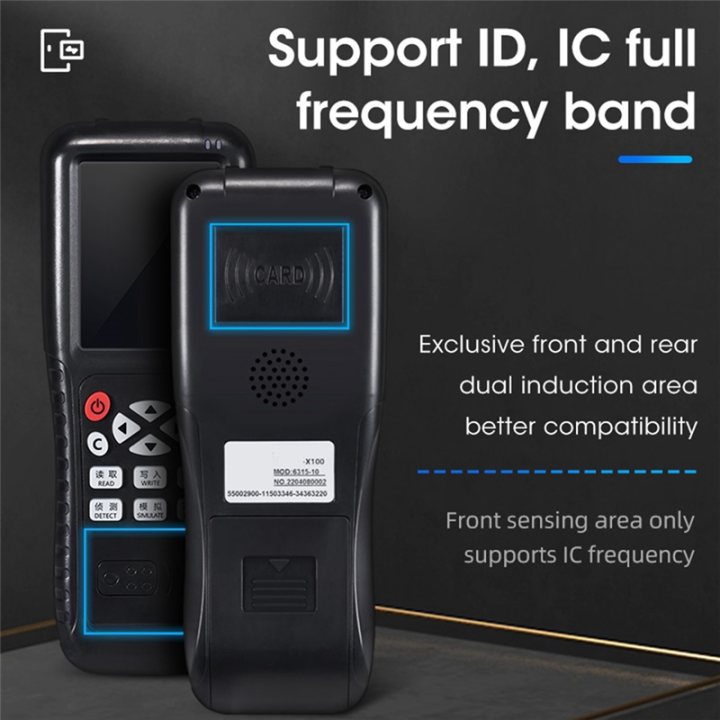 X100%20RFID%20NFC%20Smart%20Card%20Reader%20Writer%20+5XUID/T5577%20Keychain%20RFID%20Duplicator%20ID%20IC%20Card%20Programmer%20Encrypted%20Key%20Copier%20-%20Image%203