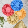 Hair Bonnets/Sleeping caps/Shower Caps for Women Soft Satin Elastic Band Silk Sleeping Cap. 