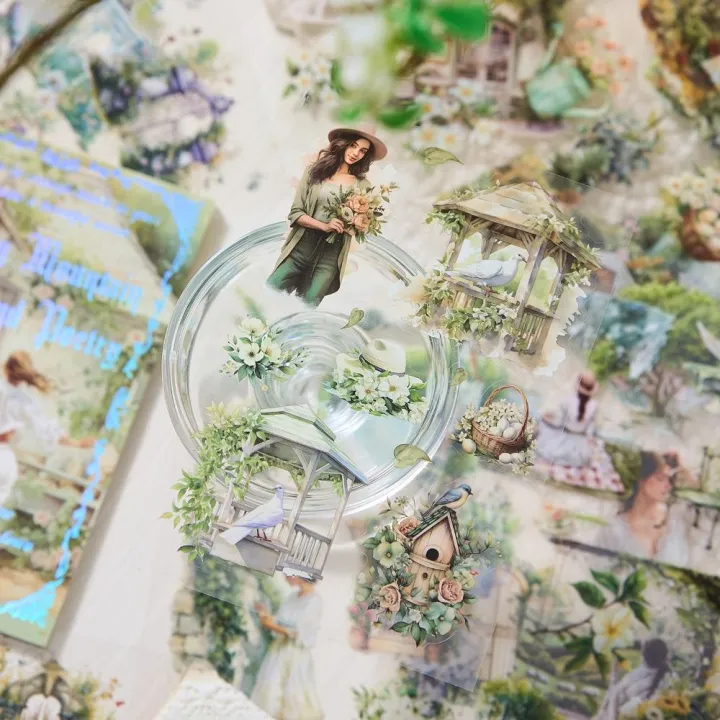20%20pcs/pack%20New%20Die-cut%20Sticker%20Book%20Floating%20Light%20Shallow%20Dream%20Series%20PET%20Theme%20Handbook%20Sticker%20Retro%20Girl%20Character%20Scrapbooking%20Stickers%20DIY%20Diary%20Album%20-%20Image%203