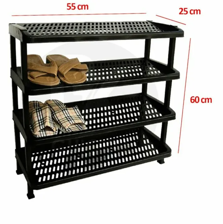 Shoe Rack High quality plastic 4 Tier
