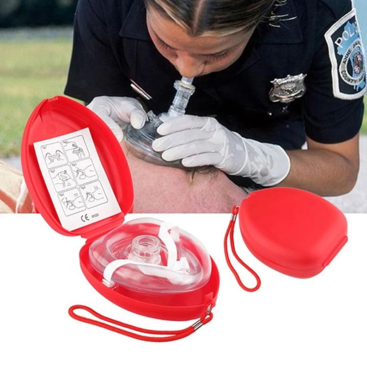 Single Rescuer Cpr Cpr with One Way Valve Reuseable CPR Breathing Breathing One-way Valve ...