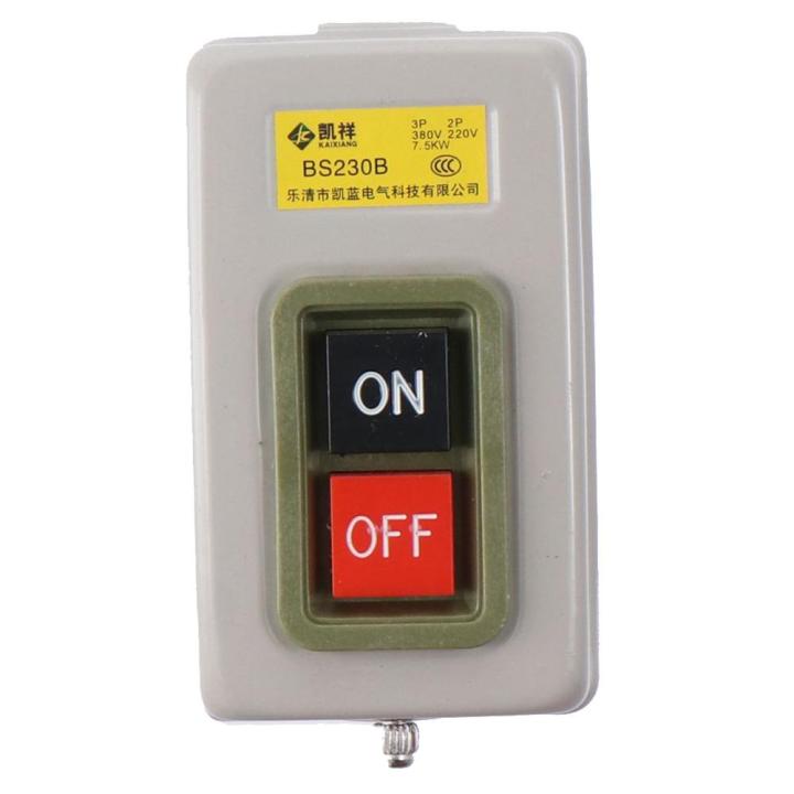 Durable%20AC%20220V/380V%20Push%20Button%20Switch%2010A%203%20Phase%20Electric%20Motor%20Switches%20Mechanical%20Equipment%20Electronic%20DIY%20Equipment%20-%20Image%203