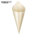 ECHIDNA Ice Cream Cones Heat-Resistant Ice Cream Dessert Wooden Cones. 