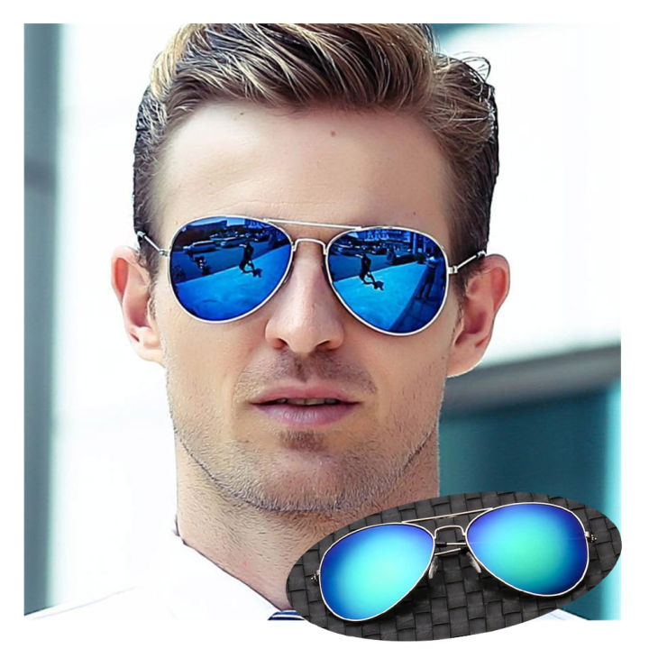 Sunglasses Men s Women s Aviator Fashion Sport Sun glass Night Vision Driving Daraz.lk