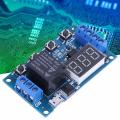 DC 6V~30V Trigger Delay On/Off Cycle r Relay Switch Module LED Display Micro USB 5V Control. 