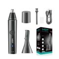 VGR Branded V-613 Ear, Nose & Eyebrow Trimmer Professional USB Rechargeable Nose Trimmer for Men and Women Nose Clippers Eyebrow Facial Hair Trimmer Body Grooming Kit. 
