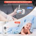 3.5 Inch LCD Baby Monitor with 720P Camera Wireless Protection Detection Smart Nanny Cam Electronic Babyphone Cry Babies Feeding. 