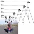 3110 Tripod 106cm Length Foldable Aluminum Professional Telescopic Tripod for Flexible DSLR Camera Cell Phone Stand Holder. 