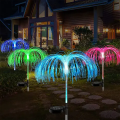 Lighting Solar Garden Lights,  Color Changing Solar Lights Decorations, Garden Decoration Waterproof Solar Fiber Lights, Garden Yard Festive Christmas Decorations   Outdoor Solar LED Lights  Waterproof Garden Pathway Patio Yard Fairy Light L. 