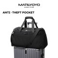 MATEYOYO Travel Bag Upgrade Double Shoulder Bag Fitness Bag Dry and Wet Separation Compartment Sports Unisex Bag Sling Bag Gym Training Sports Travel Yoga Swimming Fitness Bag. 