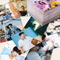 【The Quiet Page】90pc/set Zhou Yiran Zhang Miaoyi Poster Stickers Tv When I Fly Towards You Zhang Lurang Hand Account Material Phone Diy Sticker. 