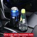 2-in-1 Car Cup Holder Expander Adapter, Multifunctional Car Drink Holder  Car Cup Holder Expander 2 In 1 Multifunctional Cup Holders Expander Adapter Auto Cup Expander With 360 Rotating Adjustable. 
