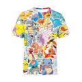 Pokemon Piakchu Anime 3D Printed T shirt Cartoon Kid Clothing Sweatshirt For Kids 2023 Summer New Tshirts Casual Boys T Shirts. 