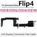 Main board LCD Flex Cable Ribbon For Samsung Galaxy Z Flip 4 3 2 F721 F711 F700 Flip4 Flip3 Flip2 Rotating Shaft Cable. 