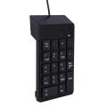 Numeric keypad USB mini number pad numpad 18 keys keyboard for desktop PC Pro. 