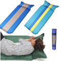 Lightweight Moisture-proof Travel Air Mattress Portable Outdoor Sleeping Tent  Pad Single Person Self Inflating Sleeping Mat with Pillow. 
