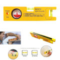 8-inch Magnetic Torpedo Level with 1 Direction Pin, 2 Vials and 360 Degree View. 