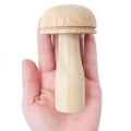 Darner Sewing Tool Kit with Mushroom Shape Wooden Wood Color for Socks Pants Sweaters DIY Sewing Crafts. 
