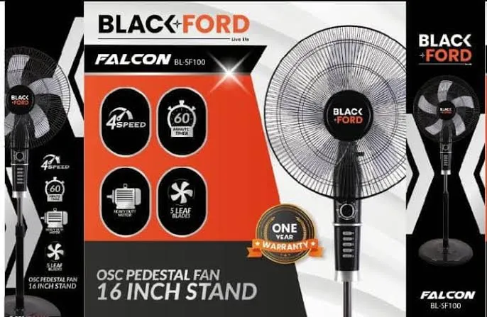 Evro / Black Ford Stand Fan- BLSF100