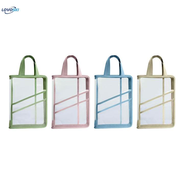 File%20Folder%20Bag%20Portable%20Handbag%20Transparent%20Waterproof%20Document%20Organizer%20Bag%20for%20Papers%20Carrying%20-%20Image%205