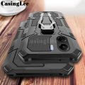For Redmi 13C case Shockproof Armor Stand Holder with Metal Clip Mountaineering For Xiaomi Redmi 13C Back cover Phone cases. 