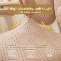 Full Coverage Waterproof Rotating Chair Cover Anti-dirty Stretch Elastic Seat Protector Thickened Double Back Children's Chair Cover Children Study Chair. 