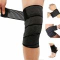 Outdoor Sport Elastic Bandage For Gym Training Fitness Basketball Running Football Compression Brace Wrist Leg Ankle Elbow Calf Arm Protector Bands Thigh Waist Support Safety Wrap Bands Knee Pads 40cm 70cm 90cm 120cm 150cm 180cm 200cm 280cm. 