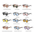 Vintage Small Round Sunglasses Men Ins Popular Fashion Clear Ocean Lens Rivets Sun Glasses Luxury Brand Eyewear Retro Oculos. 