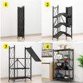 Storage Shelve Rack / Storage Kitchen Rack / Foldable Kitchen Rack / Five Layer Kitchen Rack. 
