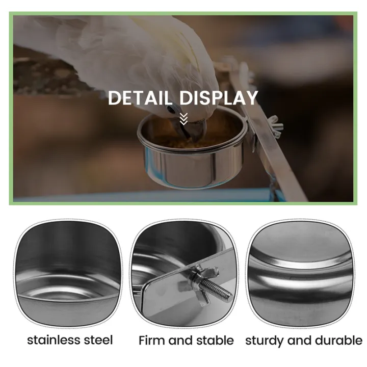 3-Piece%20Bird%20Feeder%20Cup%20Stainless%20Steel%20Parrot%20Feeder%20Cup%20Animal%20Cage%20Water%20Food%20Bowl%20S%20-%20Image%203