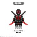 G0176 Marvel X-Men Wolverine Anime Building Blocks Deadpool Gambit Kimiko Action Figure Accessories Models Bricks Toys For Kids 8pcs/set. 