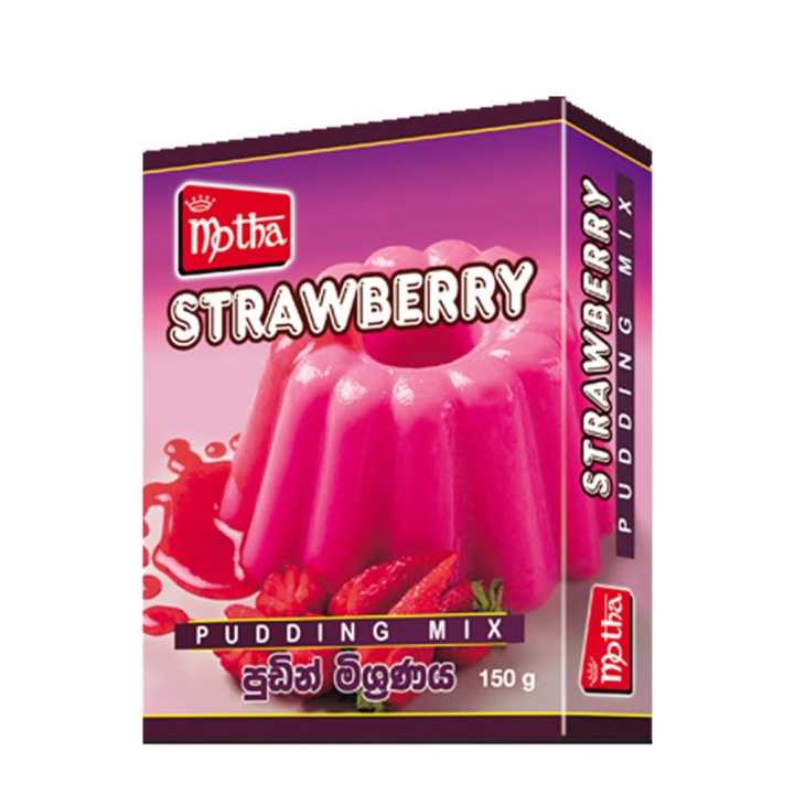 Motha Strawberry Pudding Mix 150G