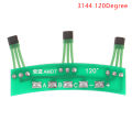 Electric Scooter Hall Sensor Board Motor Hall Sensor PCB Board Scooter High Accuracy Sensor Module 3144 41F 43F Circuit Board 120 Degree DFGGT. 