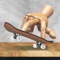 Finger Skateboard with Screwsdriver Props Set -Slip Pad Maple Wood DIY Reduce Pressure. 