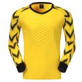 Men Kids Rugby Soccer Goalkeeper Jerseys Football Goalie Jersey Shirts Goal Keeper Sport Kit Chest Elbow Protector Custom Print. 