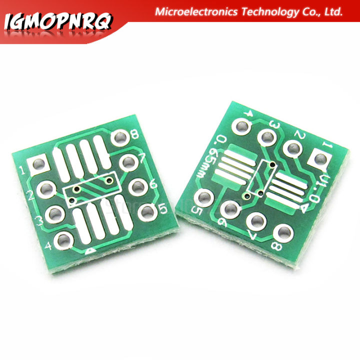 【YIYANGMAOYI111】10PCS SOP8 TSSOP8 to DIP8 Interposer Module PCB Board ...