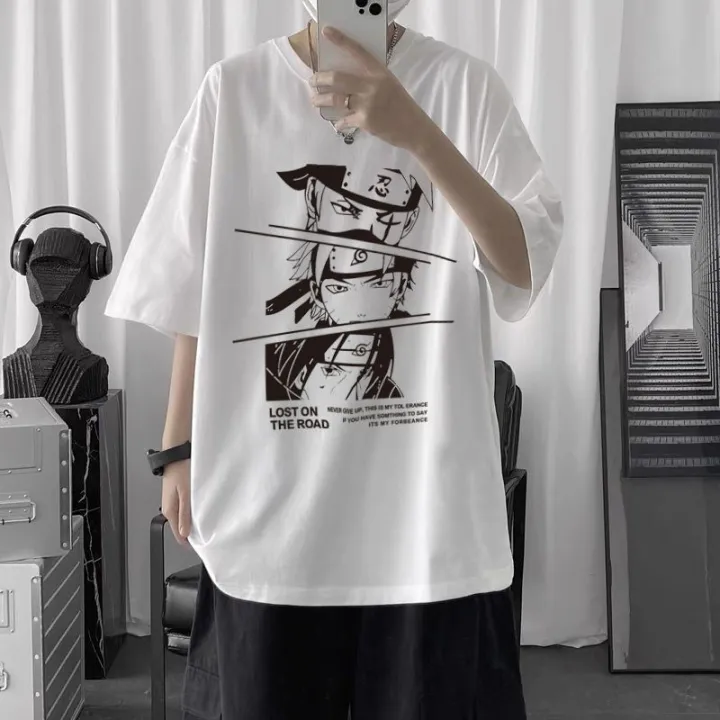 Naruto%20Clothes%20Short%20Sleeve%20MaleTT-shirt%20Anime%20Print%20Two-Dimensional%20Casual%20All-Match%20Loose-Fitting%20plus%20Size%20Half-Length%20Sleeves%20Top%20-%20Image%204